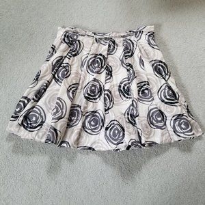 GAP full circle "bubble hem" skirt